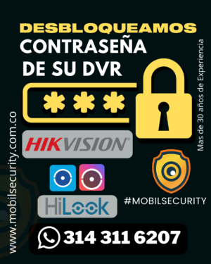 Perdida de Contraseña DVR Hikvision y Dahua | Servicio Tecnico Profesional
