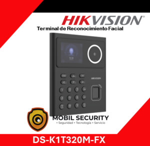 Terminal de Reconocimiento Facial con lector MIFARE / Hasta 1.5 mts en lectura / Soporta P2P Hik-Connect / 500 Rostros / 1.000 Huellas / 1.000 Tarjetas / PIN / ISAPI-ISUP 5.0