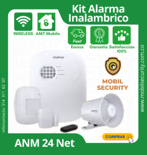 Alarma Inalámbrica  Residencial Casa, Apartamentos con App Gratis #MobilSecurity