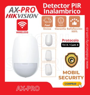 Detector PIR Inalámbrico Interior serie AX PRO