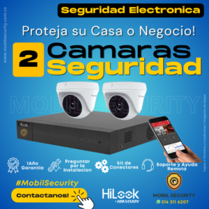 Cámaras de Seguridad Hiklook, Kit Dvr 4- Camara Segurida 2