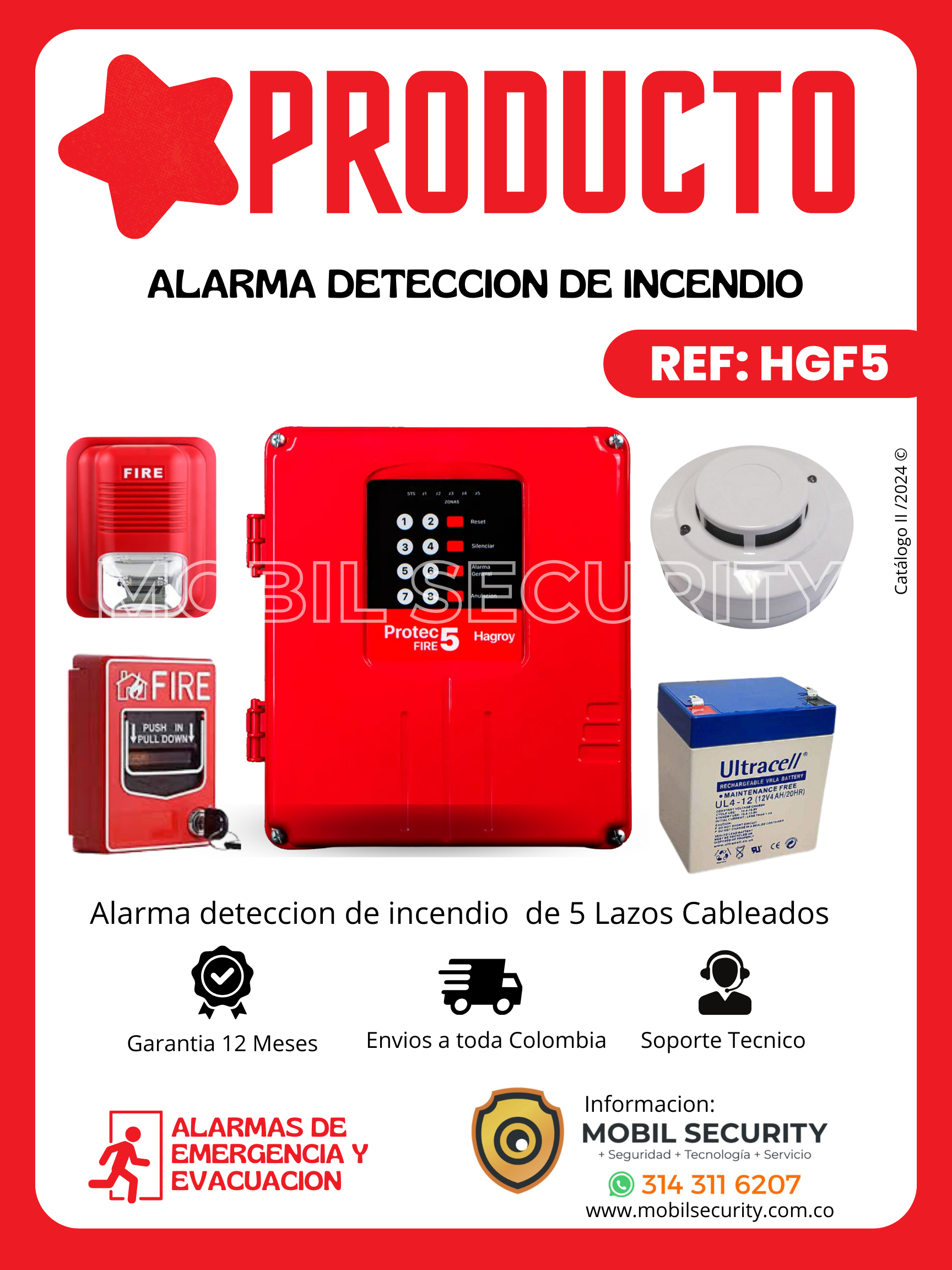 ALARMA DE INCENDIO COMERCIAL