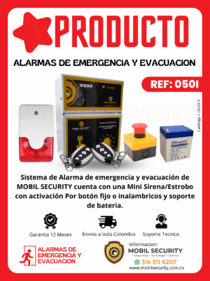 alarma de emergencia
