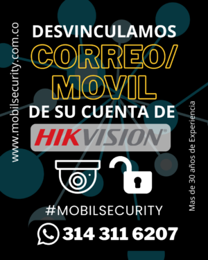 Desbloqueo de Contraseña DVR Hikvision Dahua -MOBIL SECURITY-