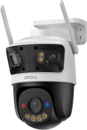 CAMARA IP IMOU PT DE LENTE TRIPLE 11MPX / 2 LENTES FIJOS  DE 3MPX Y 1 DE 5MPX PANORAMICO / SMART COLOR / TRACK  WIFI 6 CON LUCES DE ADVERTENCIA Y PROTECCION IP66