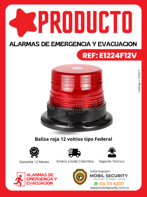 Licuadora Estrobo 12V tipo federal
