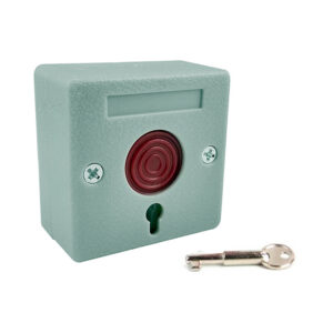 Botón de Pánico Cableado / Compatible con Cualquier Panel de Alarma